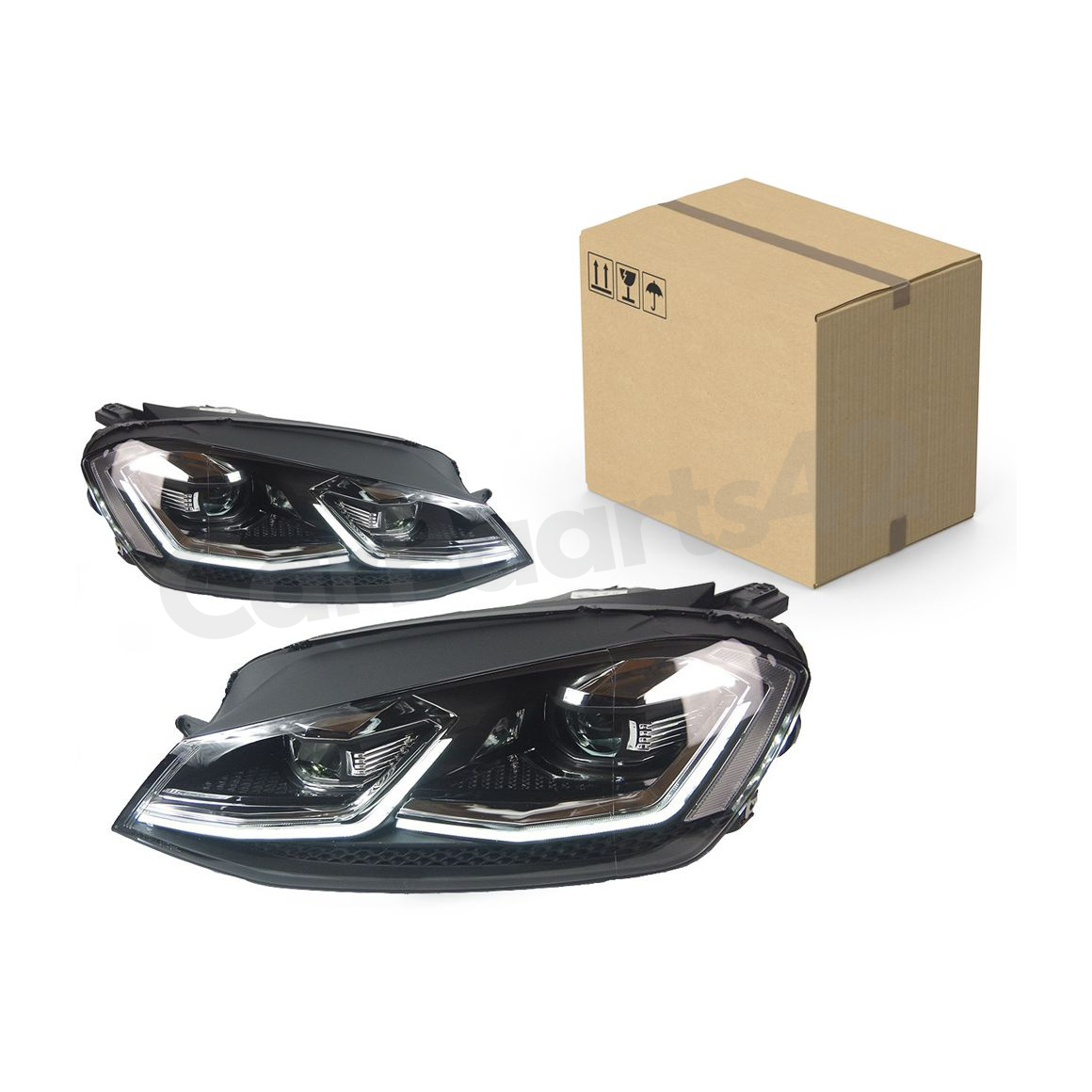 Phares Avant Bi-LED pour Volkswagen Golf 7 RETROFIT