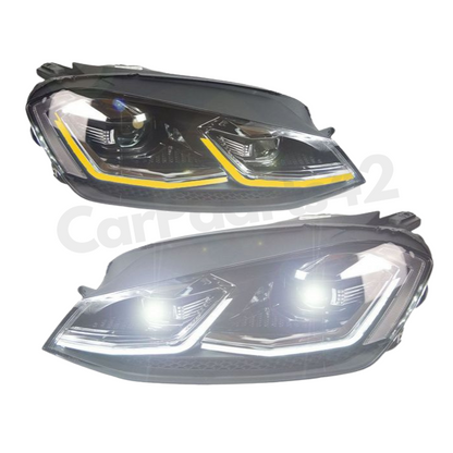 Phares Avant Bi-LED pour Volkswagen Golf 7 RETROFIT