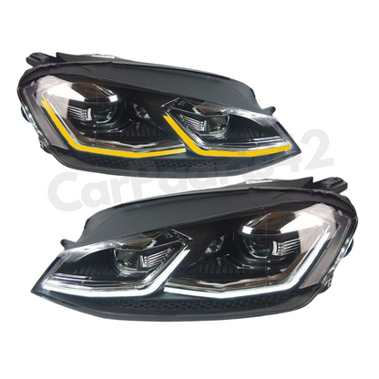 Phares Avant Bi-LED pour Volkswagen Golf 7 RETROFIT